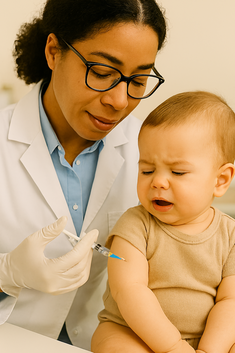 Aliviar el dolor de la vacuna